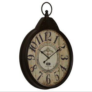 Timeless Charm – Vintage Style Metal Wall Clock for Your Home!